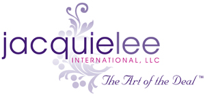 Jacquie Lee International Business Logo Design