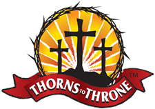 Thorns to Throne Ministry Logo Design