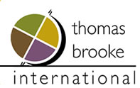 Thomas Brooke International Business Logo Design