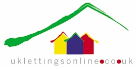 UK Lettings Online Business Logo Design