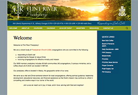 Flint River Presbytery Web Design