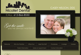Business web design for Dentist