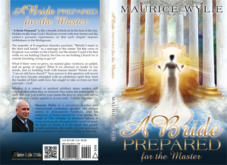 A Bride Prepared for the Master - Christian book cover design