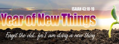 The Year of New Things (version 2) - Banner