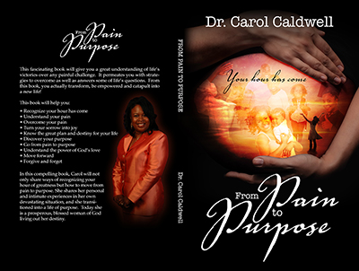 From Pain to Purpose - Christian Book Cover Design