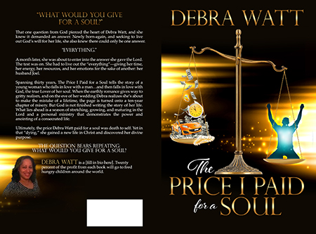 The Price I Paid for a Soul - Christian book cover design