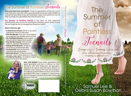 The Summer of Paintless Toenails - Christian Book Cover Design