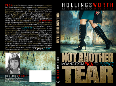 Not Another Tear - Christian Book Cover Design