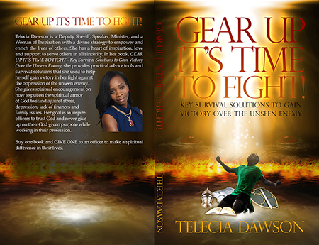 Gear Up It's Time to Fight - Book Cover Design
