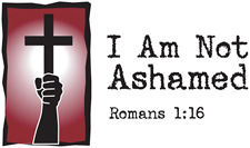 I Am Not Ashamed Christian Ministry Logo Design