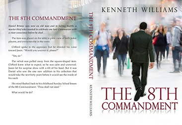 The 8th Commandment Cover Design