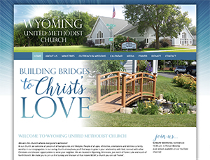 Wyoming United Methodist Church web design