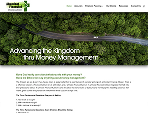 abundant-financial-mn-web-site-design