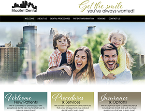 nicollet-dental-minneapolis (1) Business web design for Dentist